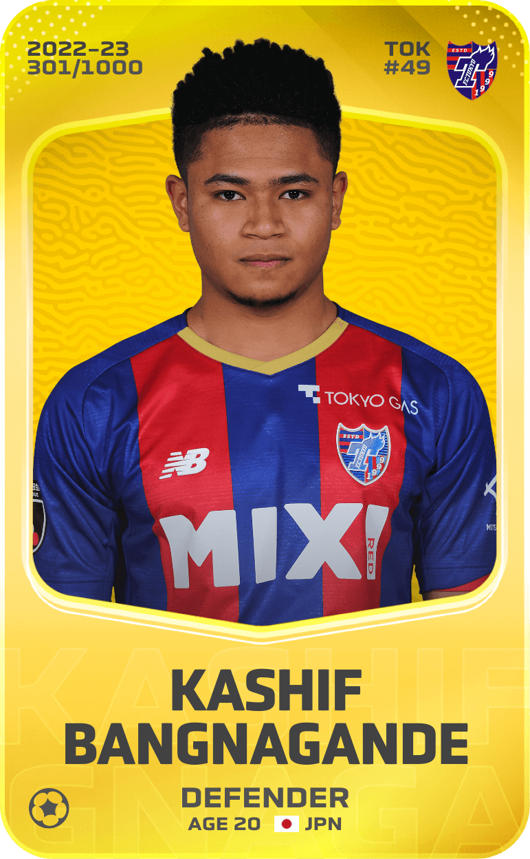 Kashif Bangnagande 2022-23 • Limited 301/1000