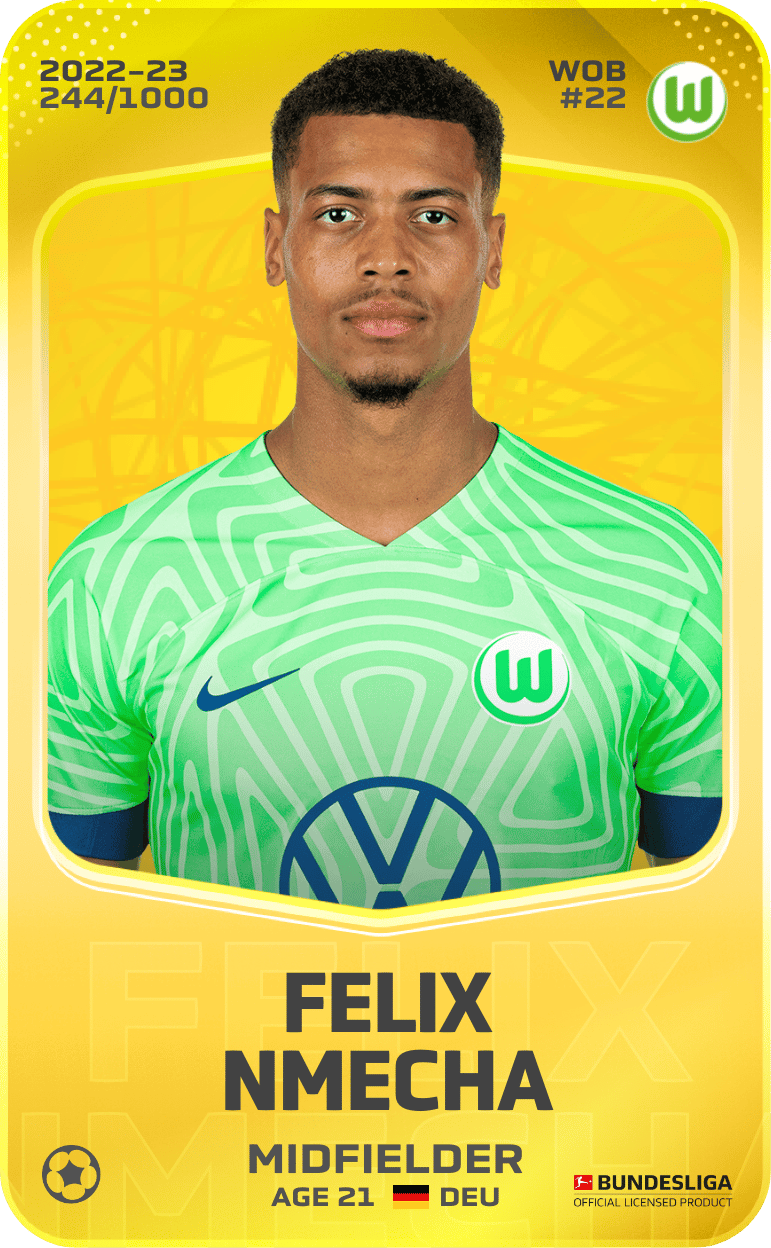 Felix Nmecha 2022-23 • Limited 244/1000