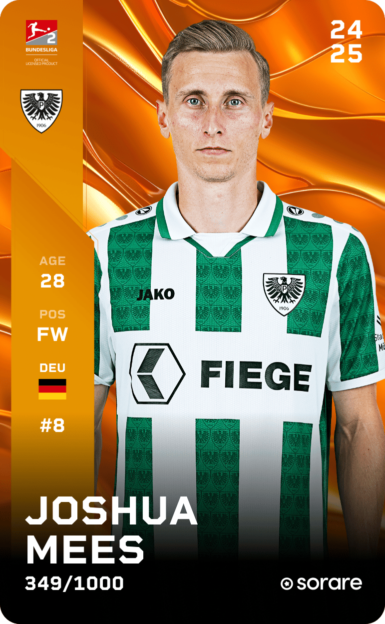 Joshua Mees 2024-25 • Limited 349/1000