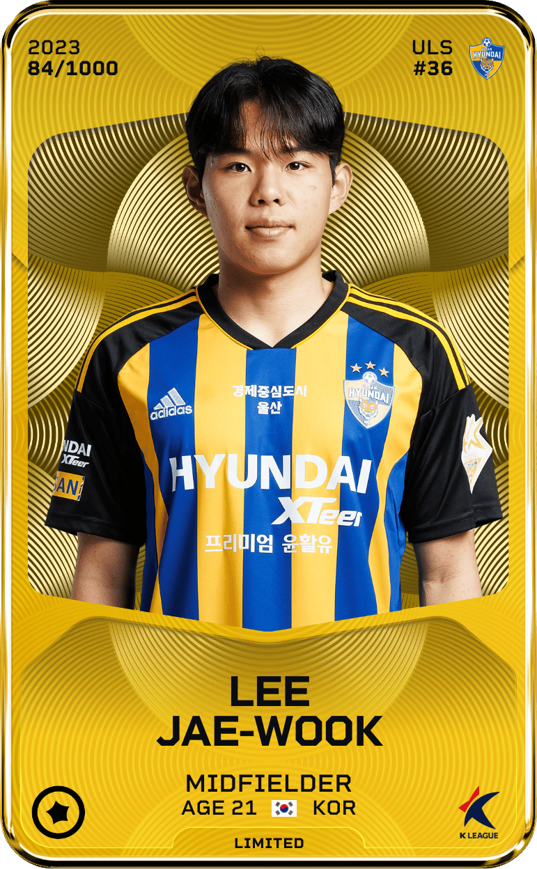 Lee Jae-Wook 2023-24 • Limited 84/1000