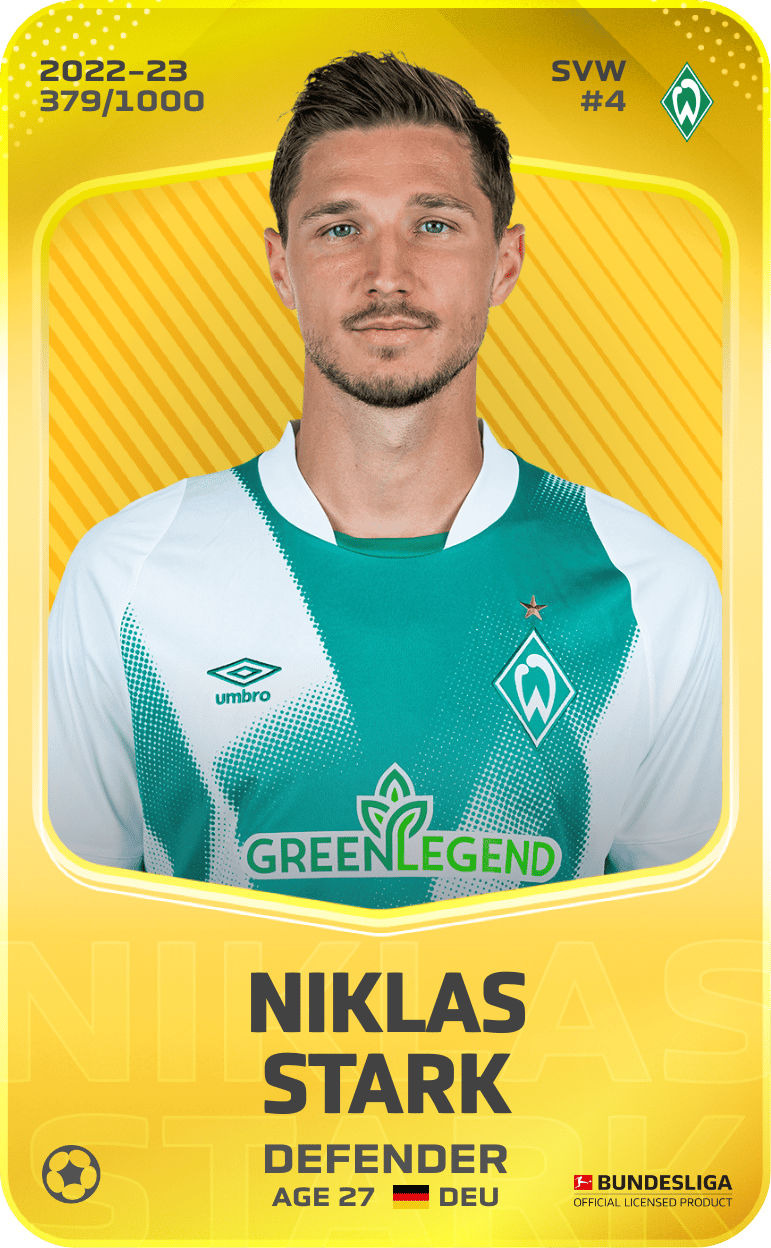 Niklas Stark 2022-23 • Limited 379/1000