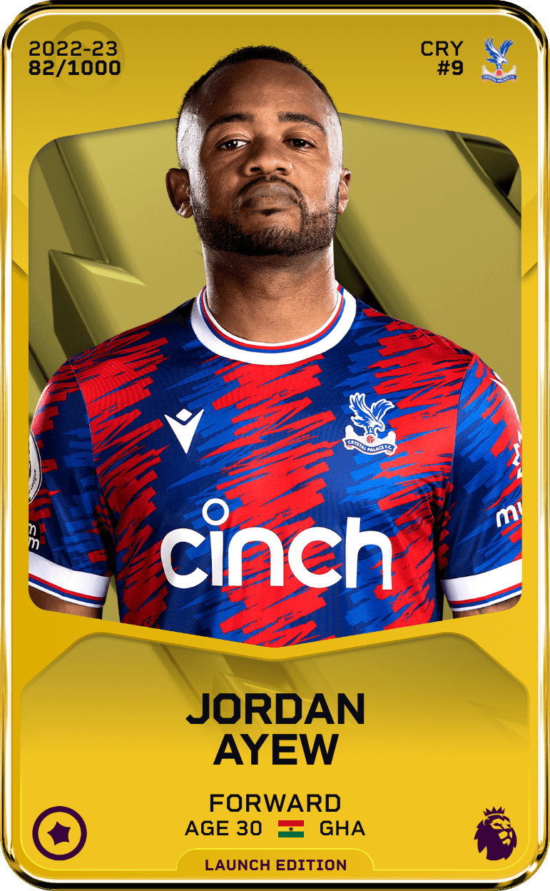 Jordan Ayew 2022-23 • Limited 82/1000