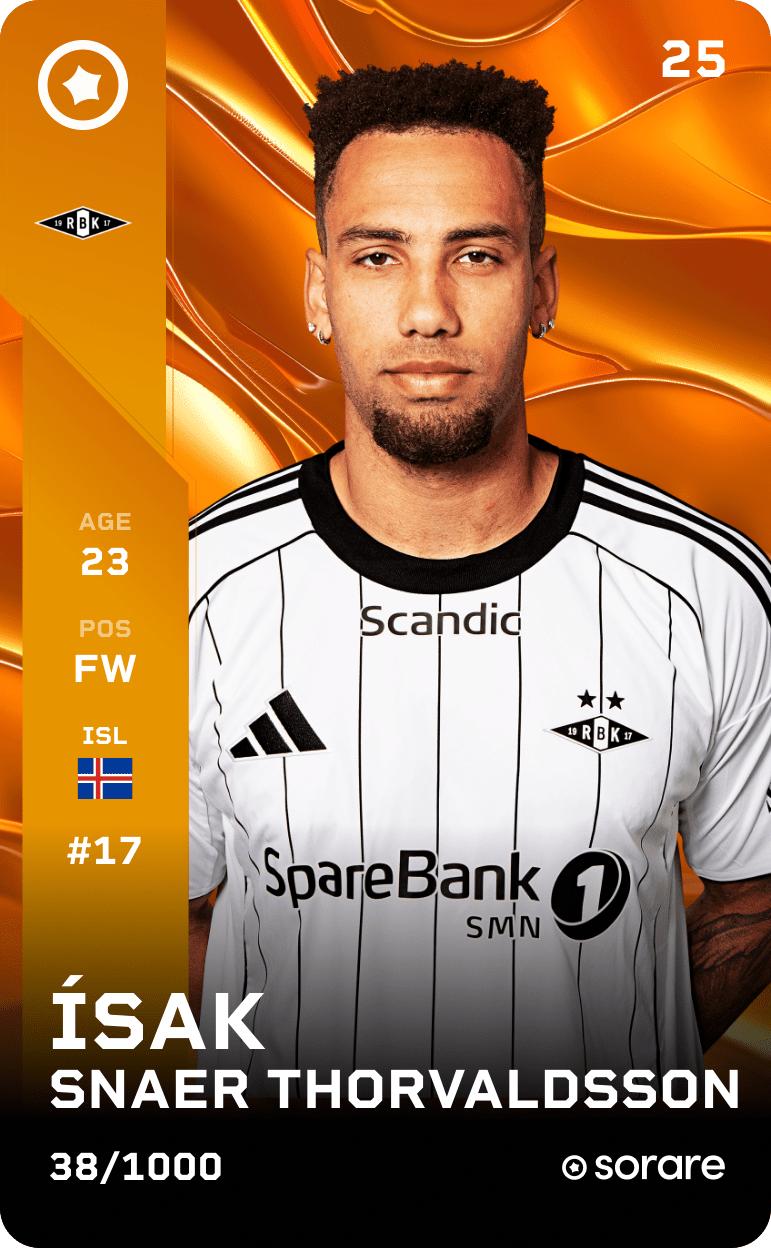Ísak Þorvaldsson 2025-26 • Limited 38/1000