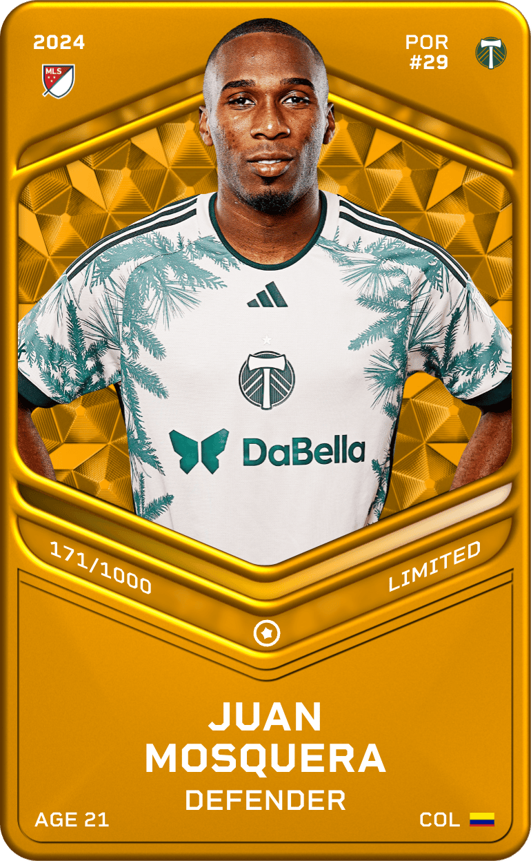 Juan Mosquera 2024-25 • Limited 171/1000