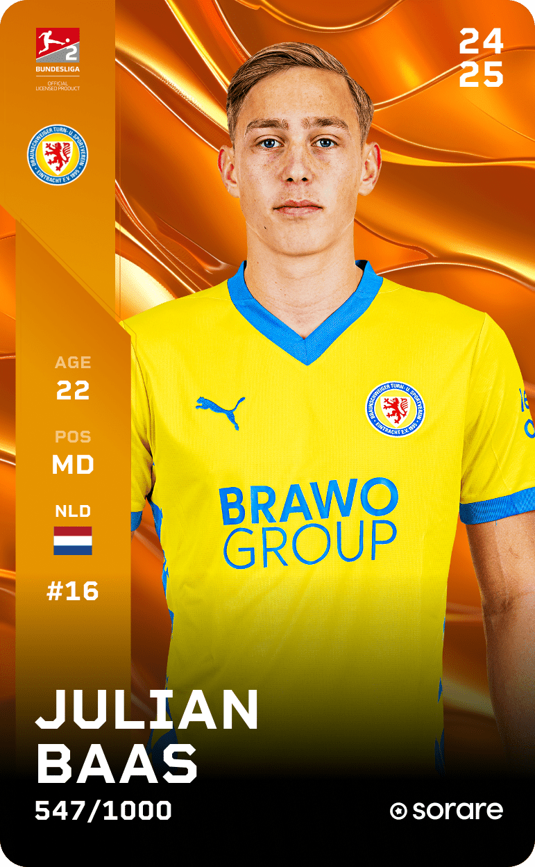 Julian Baas 2024-25 • Limited 547/1000