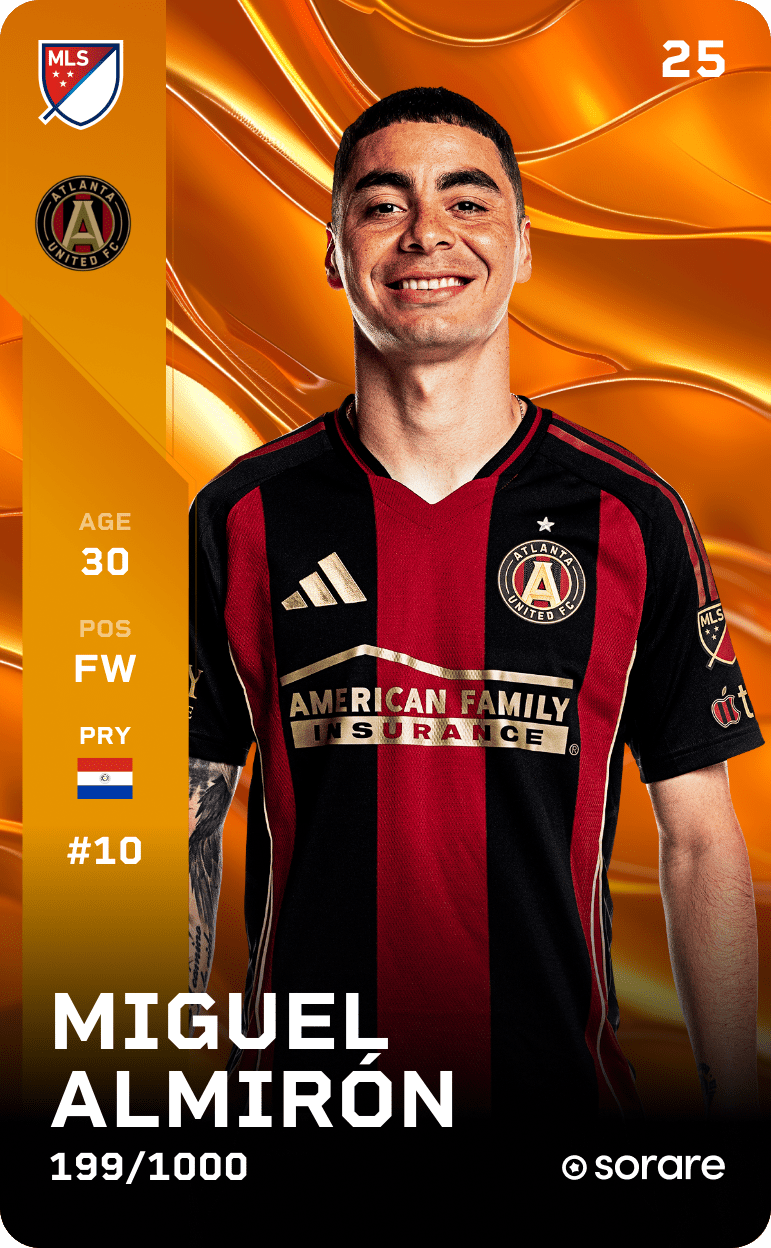 Miguel Almirón 2025-26 • Limited 199/1000