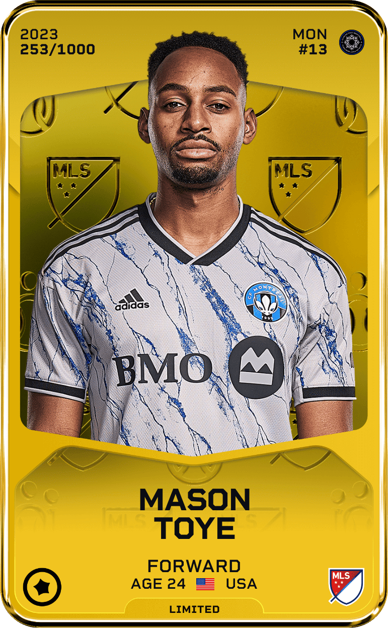 Mason Toye 2023-24 • Limited 253/1000
