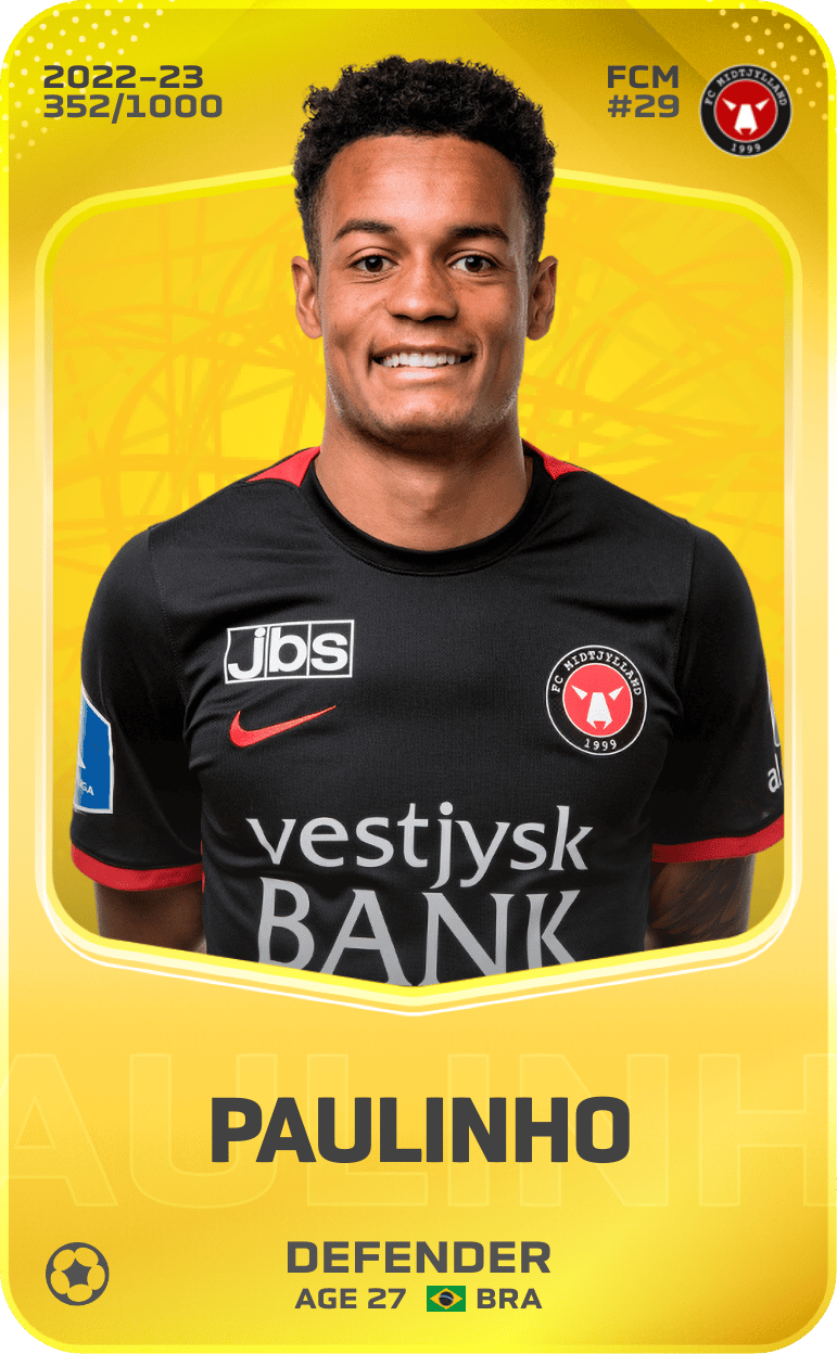Paulinho 2022-23 • Limited 352/1000