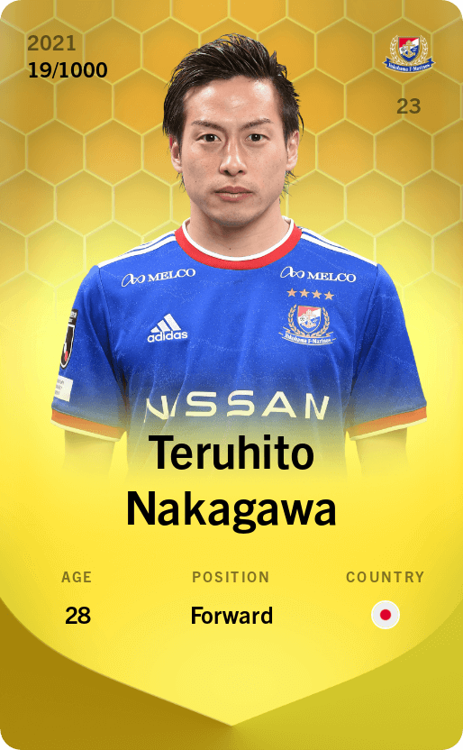 Teruhito Nakagawa 2021-22 • Limited 19/1000