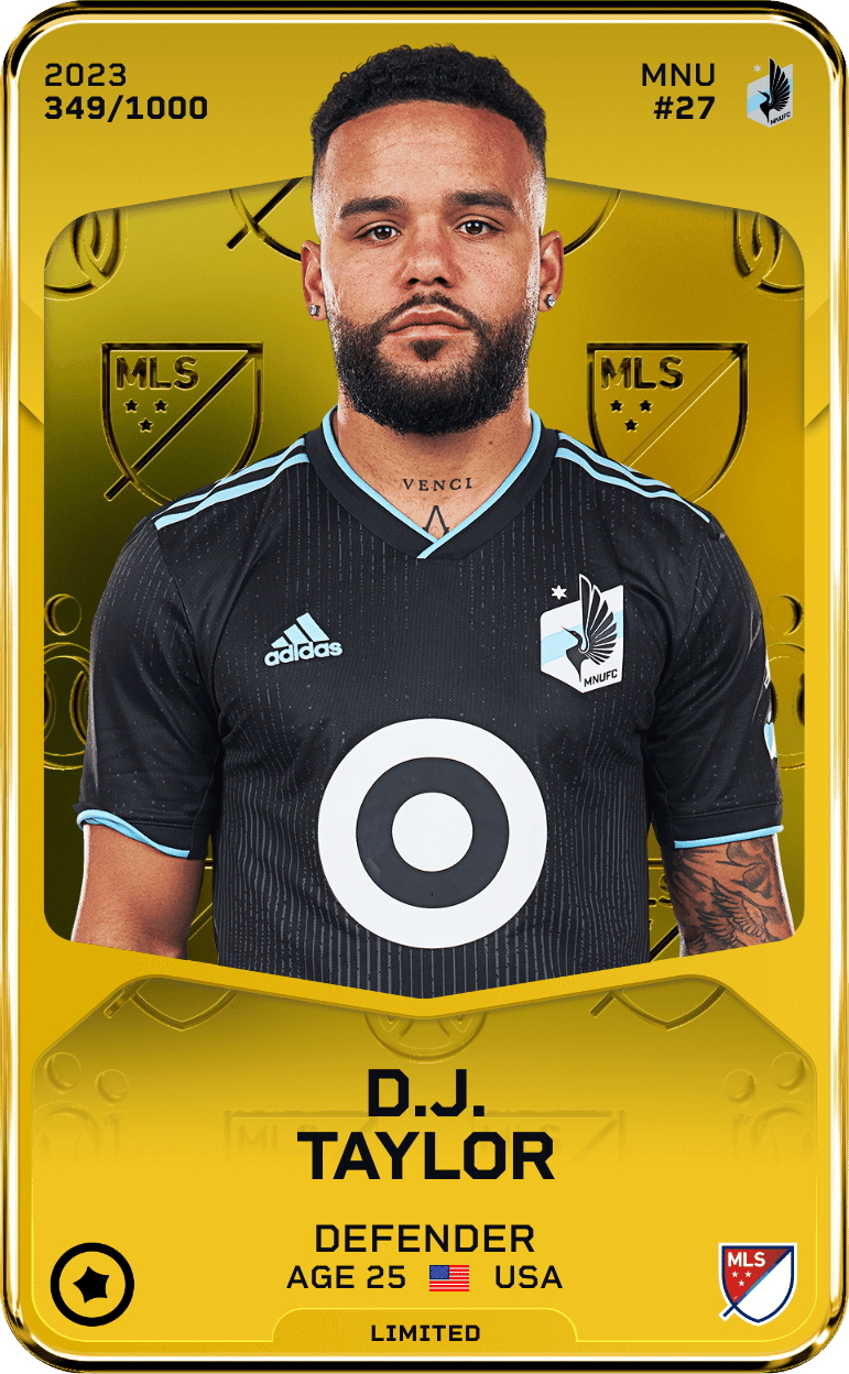 D.J. Taylor 2023-24 • Limited 349/1000