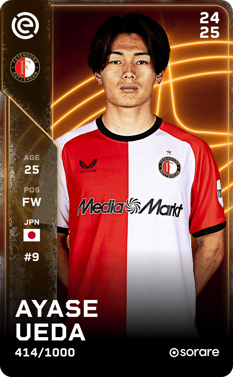Ayase Ueda 2024-25 • Limited 414/1000