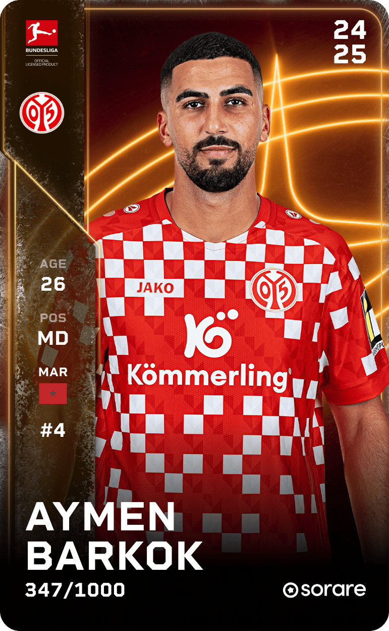 Aymen Barkok 2024-25 • Limited 347/1000
