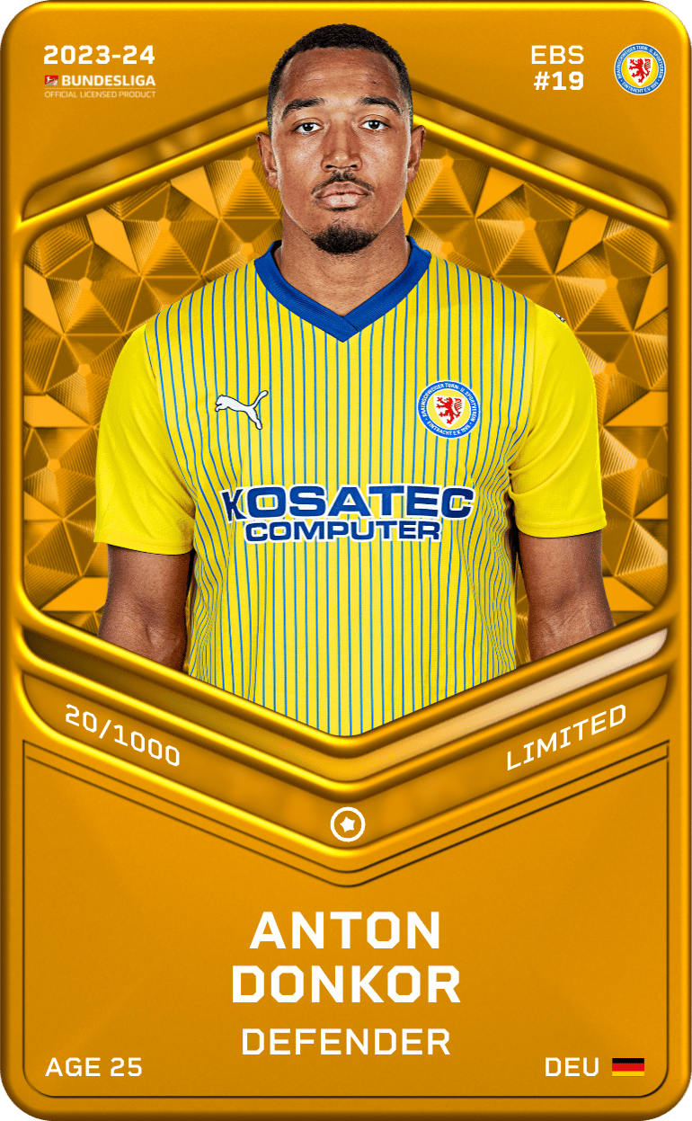 Anton Donkor 2023-24 • Limited 20/1000