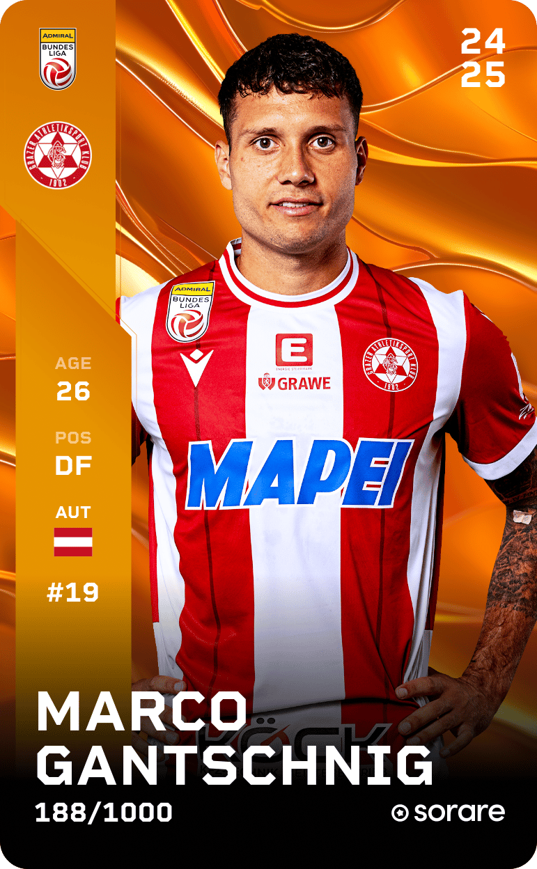 Marco Gantschnig 2024-25 • Limited 188/1000