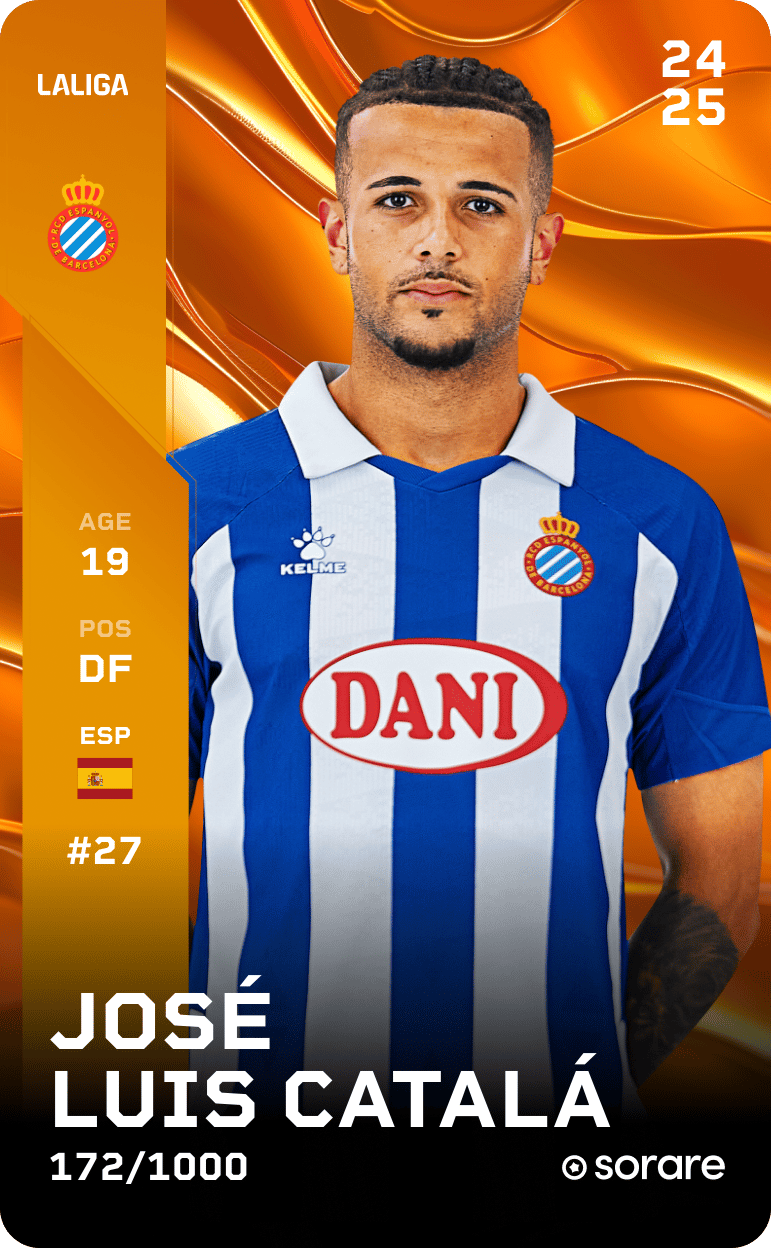 José Luis Català 2024-25 • Limited 172/1000