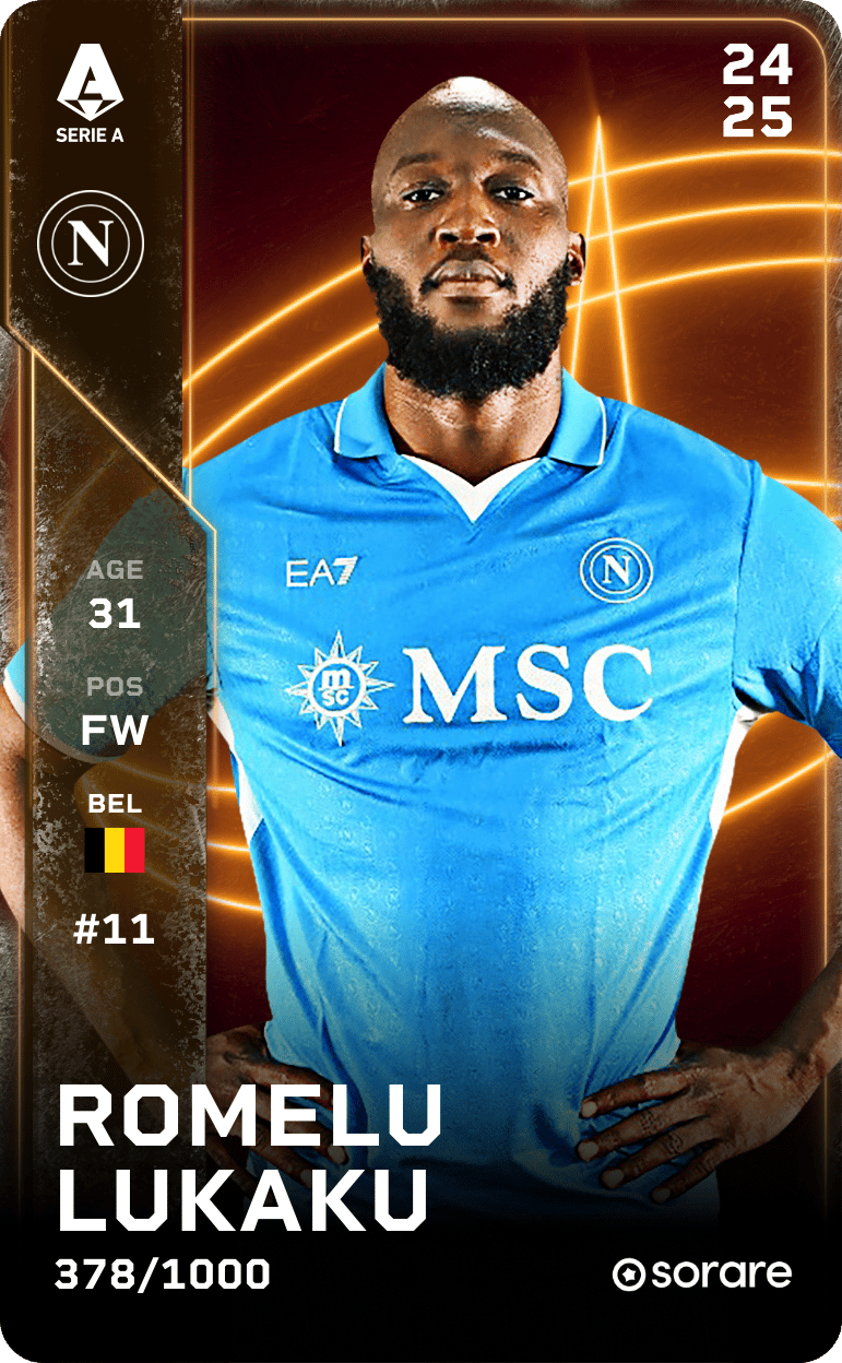 Romelu Lukaku 2024-25 • Limited 378/1000