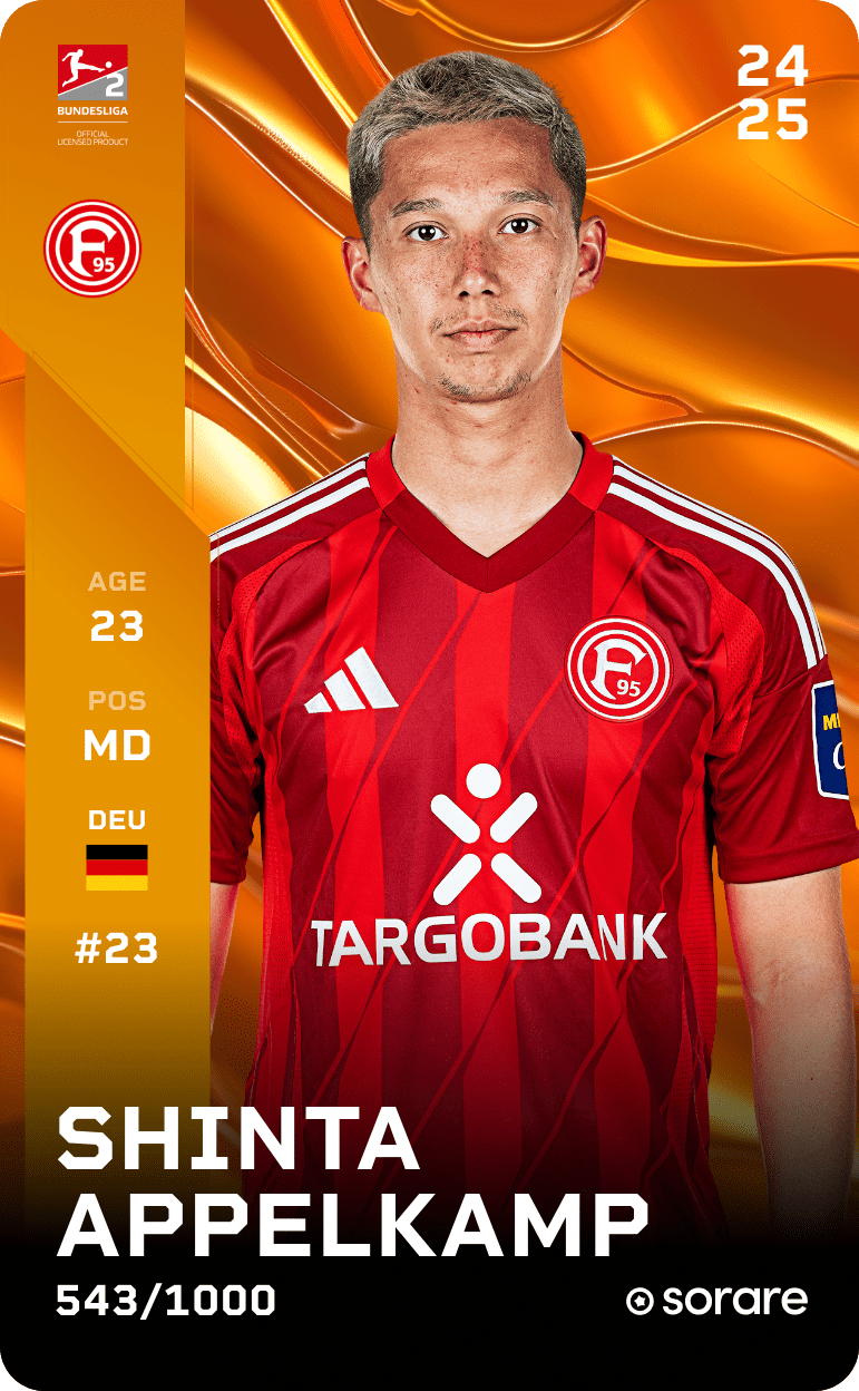 Shinta Appelkamp 2024-25 • Limited 543/1000