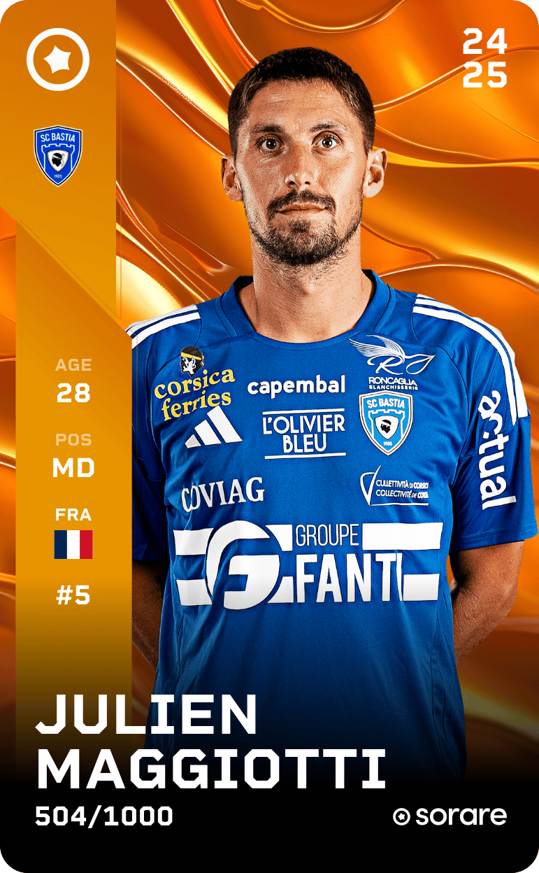 Julien Maggiotti 2024-25 • Limited 504/1000