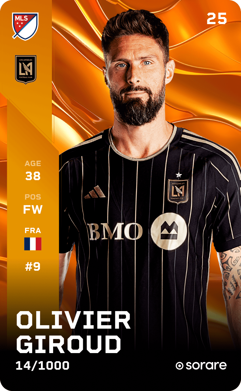 Olivier Giroud 2025-26 • Limited 14/1000