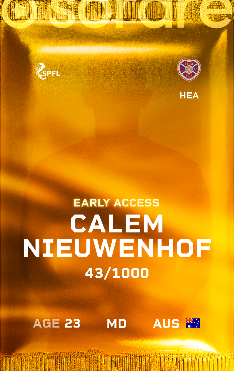Calem Nieuwenhof 2024-25 • Limited 43/1000