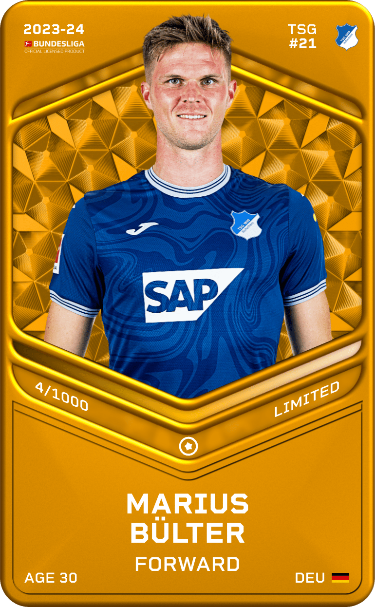 Marius Bülter 2023-24 • Limited 4/1000