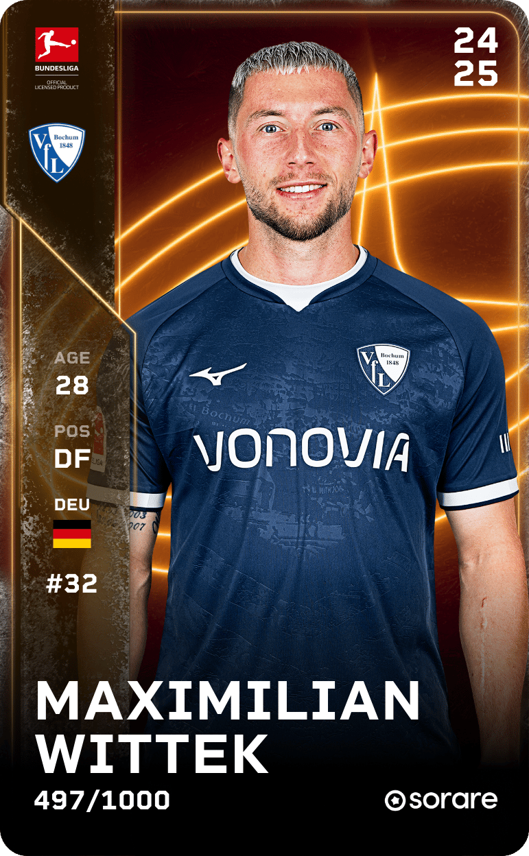 Maximilian Wittek 2024-25 • Limited 497/1000