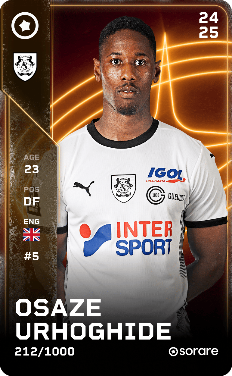 Osaze Urhoghide 2024-25 • Limited 212/1000