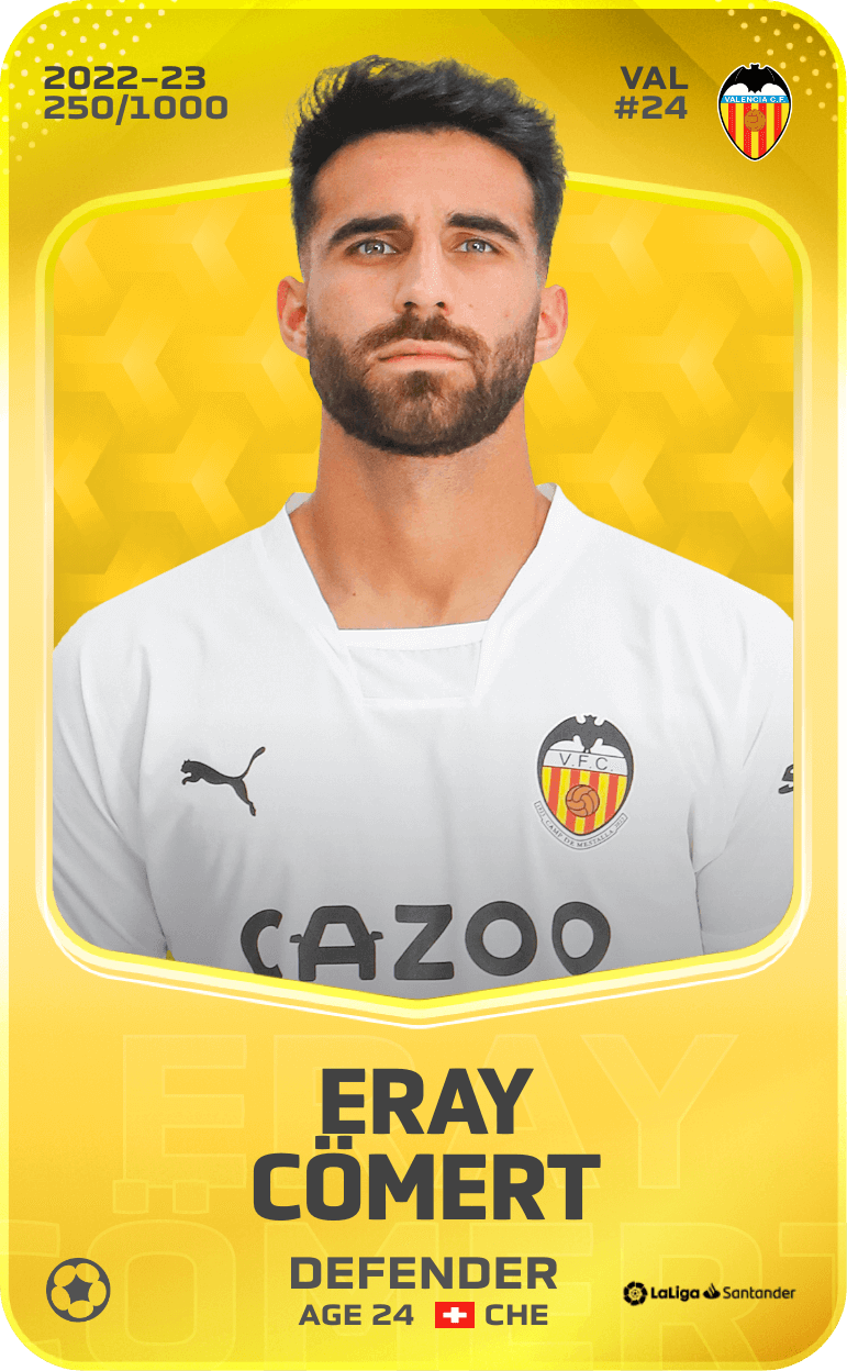 Eray Cömert 2022-23 • Limited 250/1000