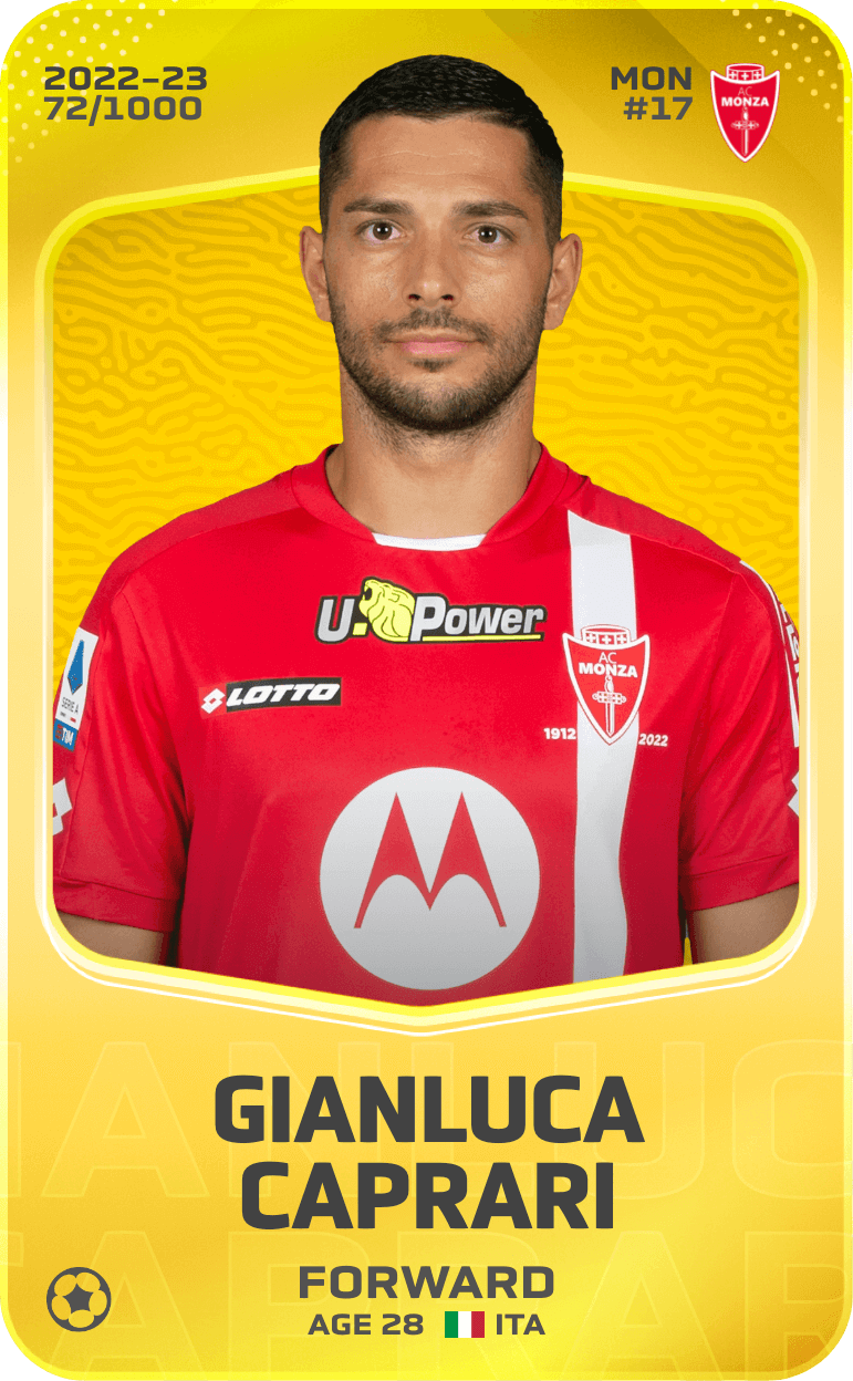 Gianluca Caprari 2022-23 • Limited 72/1000