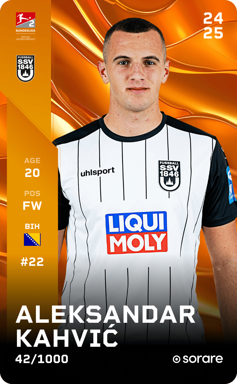 Aleksandar Kahvić 2024-25 • Limited 42/1000