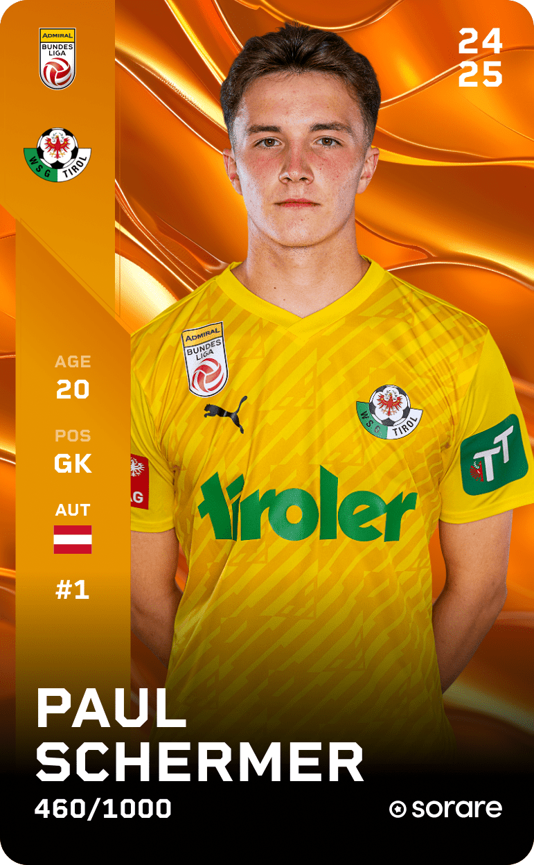 Paul Schermer 2024-25 • Limited 460/1000