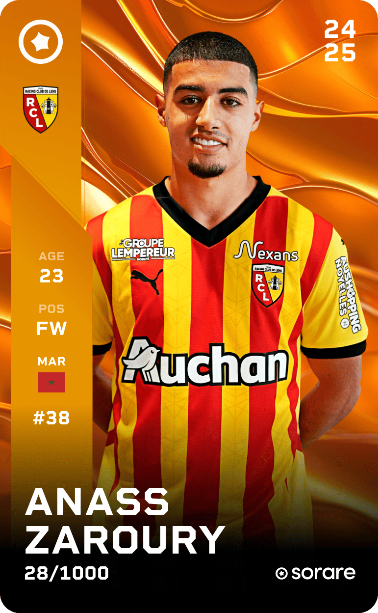 Anass Zaroury 2024-25 • Limited 28/1000