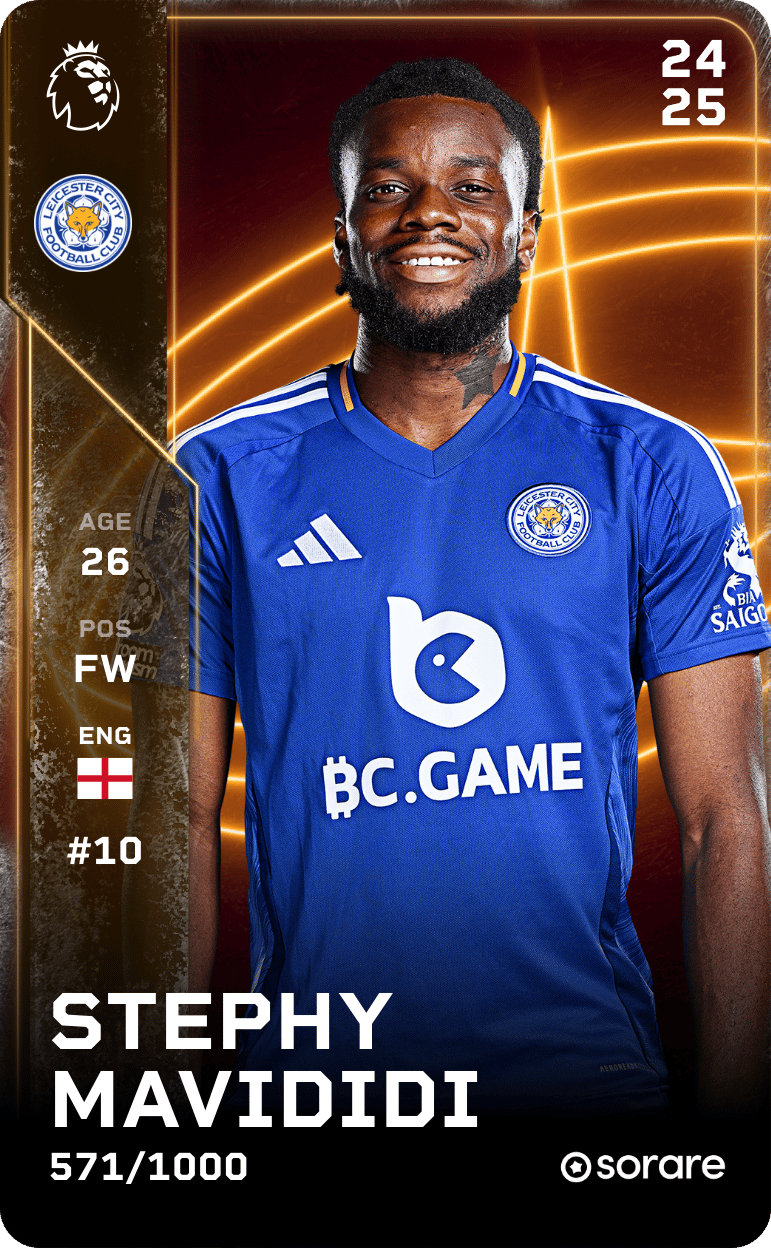 Stephy Mavididi 2024-25 • Limited 571/1000