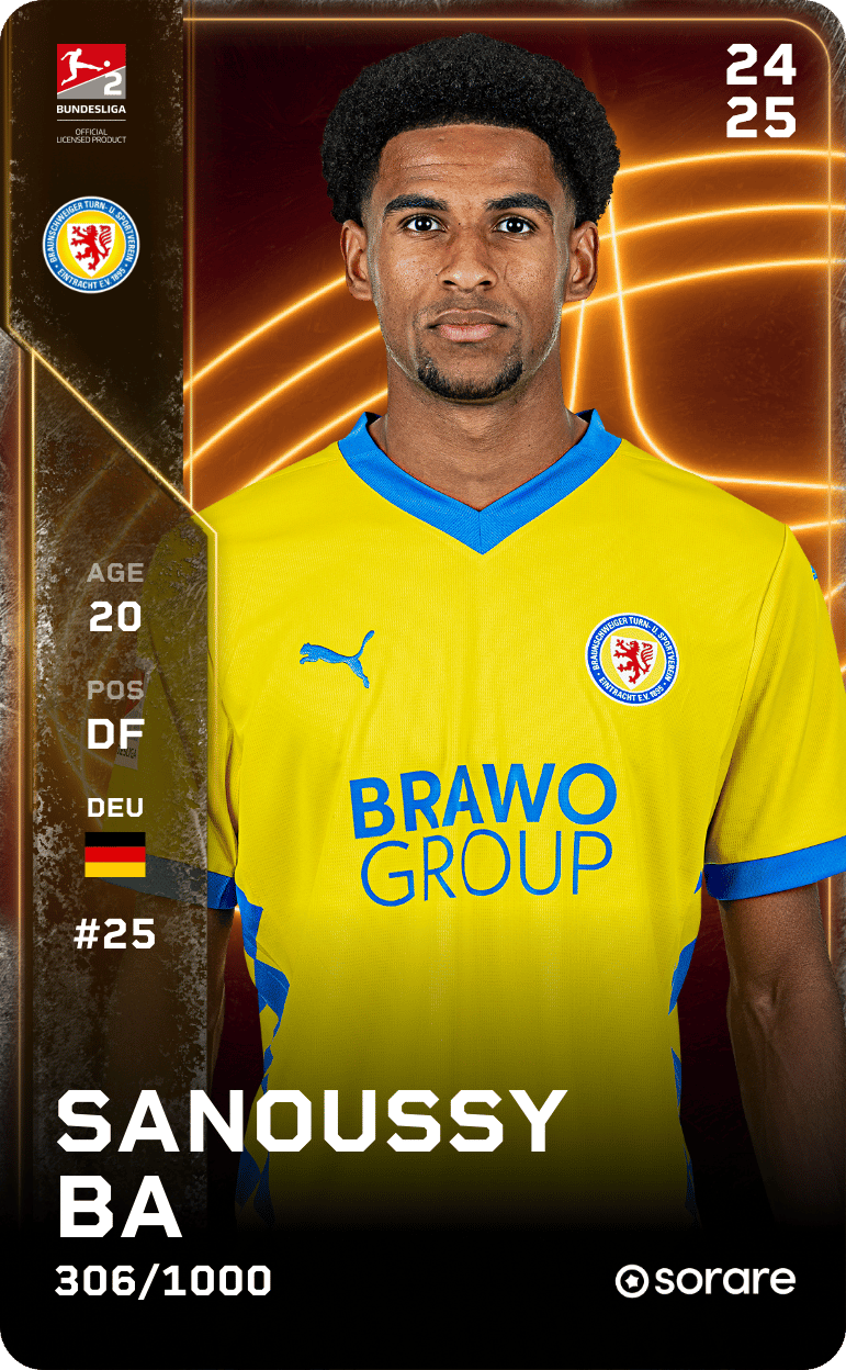 Sanoussy Ba 2024-25 • Limited 306/1000