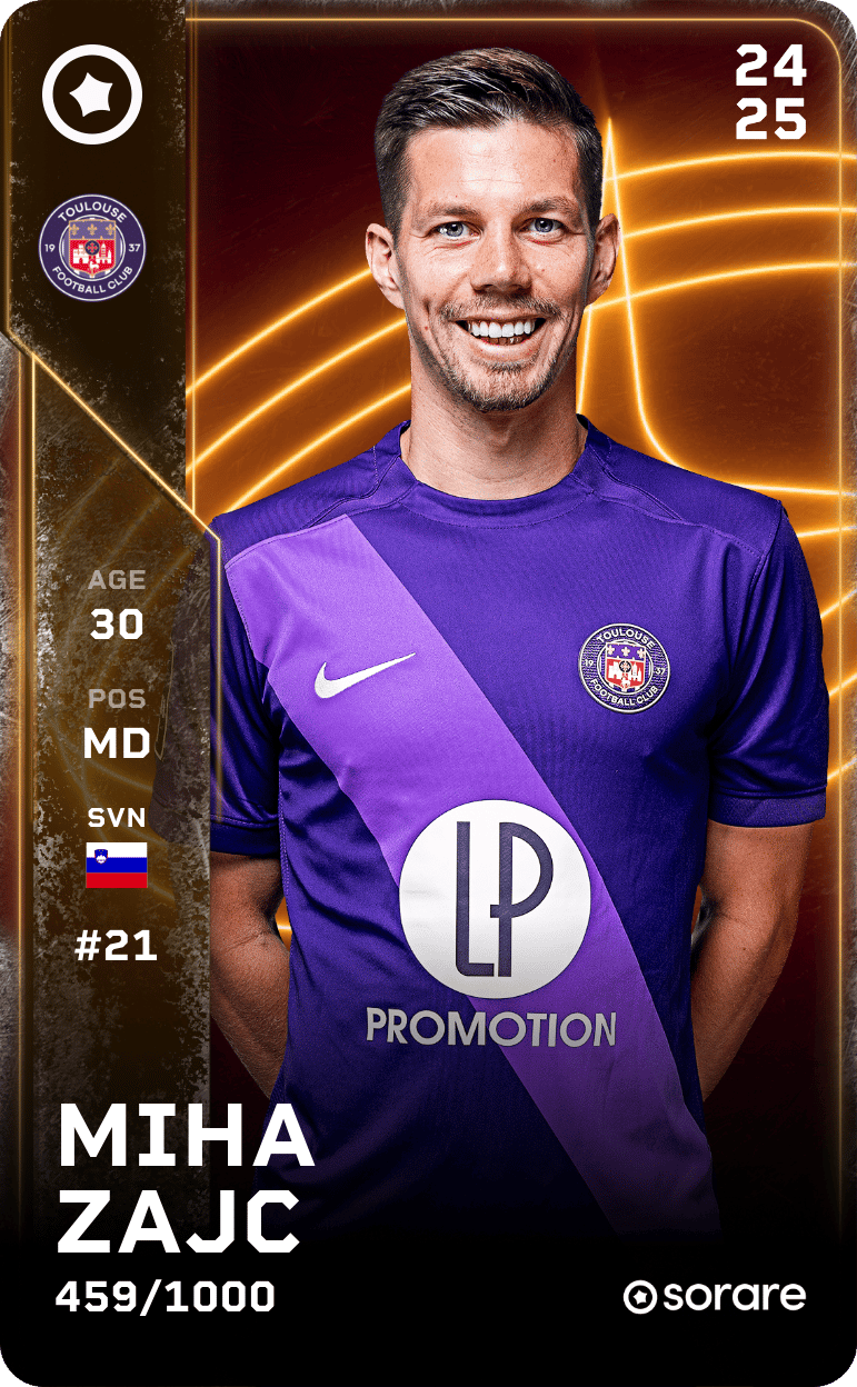 Miha Zajc 2024-25 • Limited 459/1000