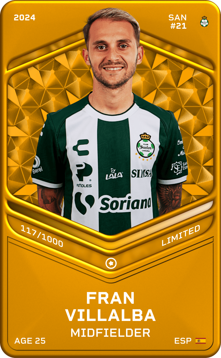 Fran Villalba 2024-25 • Limited 117/1000
