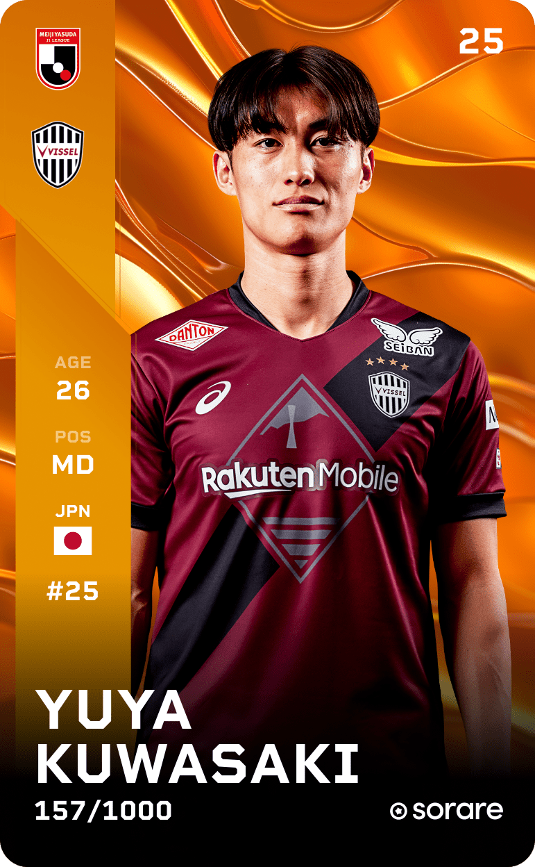 Yuya Kuwasaki 2025-26 • Limited 157/1000