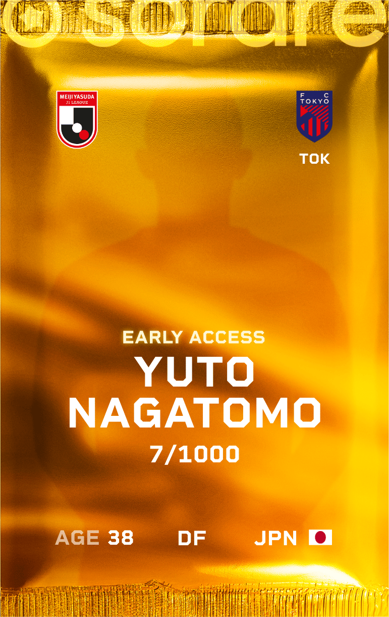 Yuto Nagatomo 2025-26 • Limited 7/1000