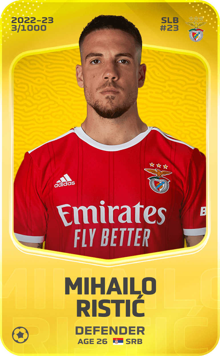 Mihailo Ristić 2022-23 • Limited 3/1000