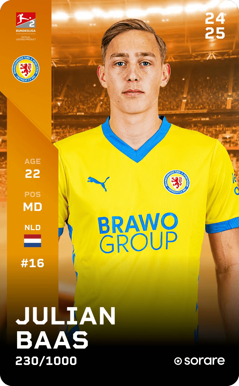 Julian Baas 2024-25 • Limited 230/1000