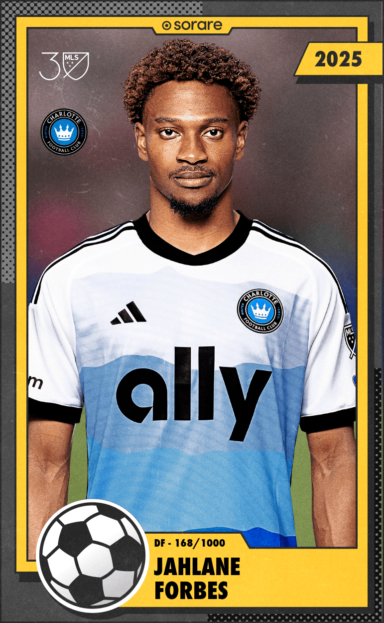 Jahlane Forbes 2025-26 • Limited 168/1000