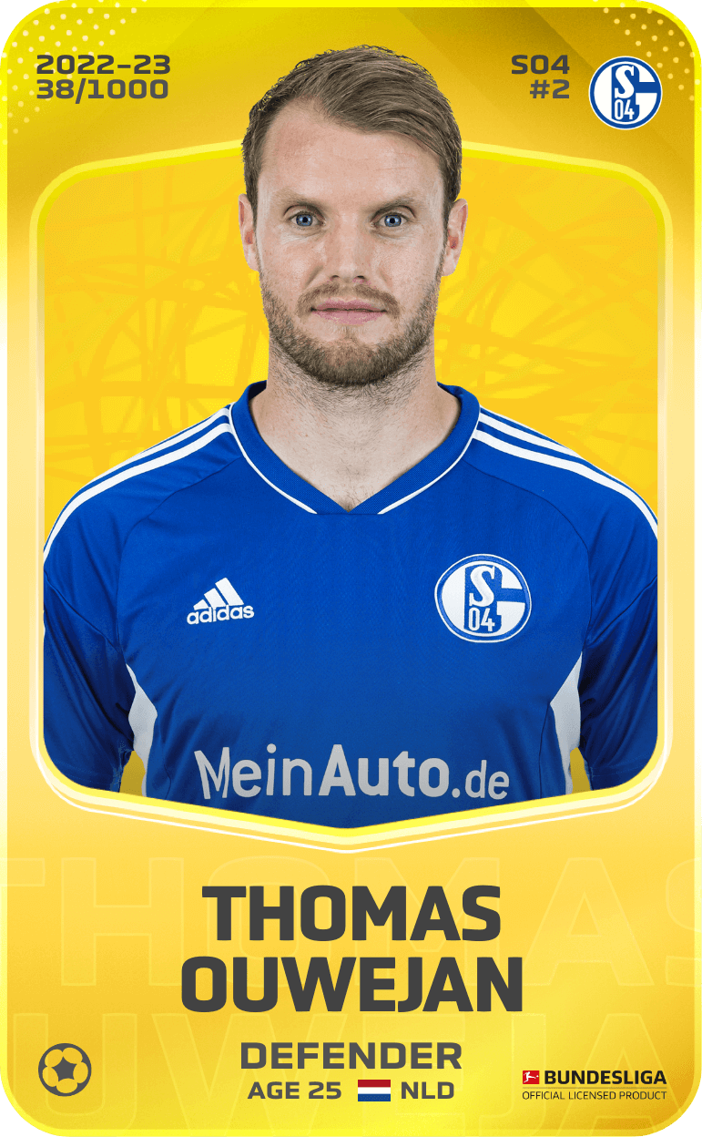 Thomas Ouwejan 2022-23 • Limited 38/1000