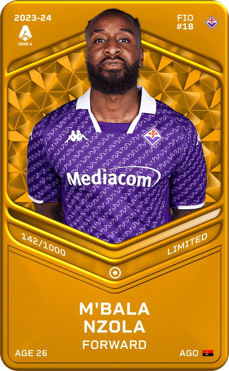 M'Bala Nzola 2023-24 • Limited 142/1000