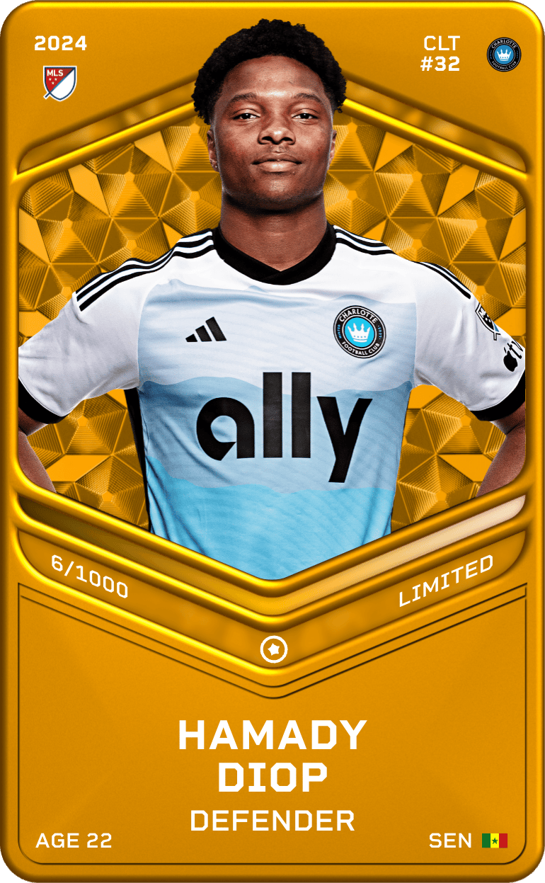 Hamady Diop 2024-25 • Limited 6/1000