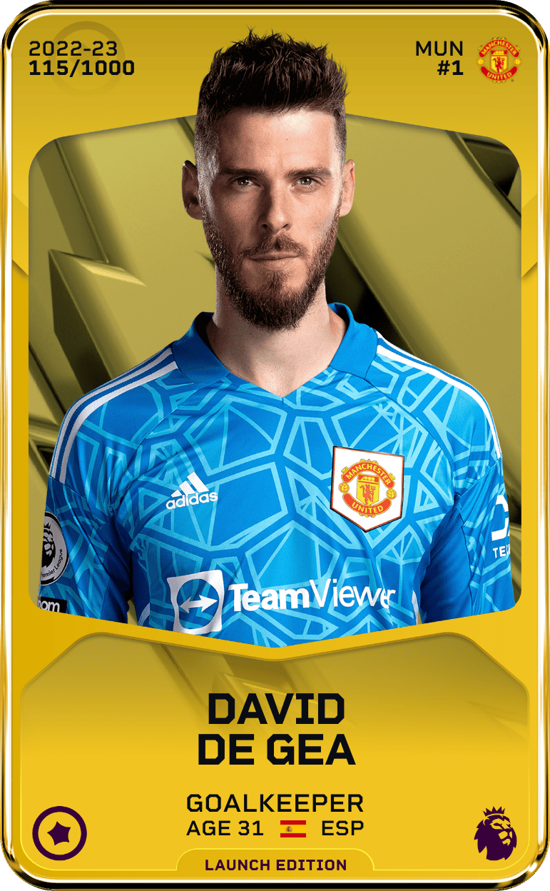 David de Gea 2022-23 • Limited 115/1000