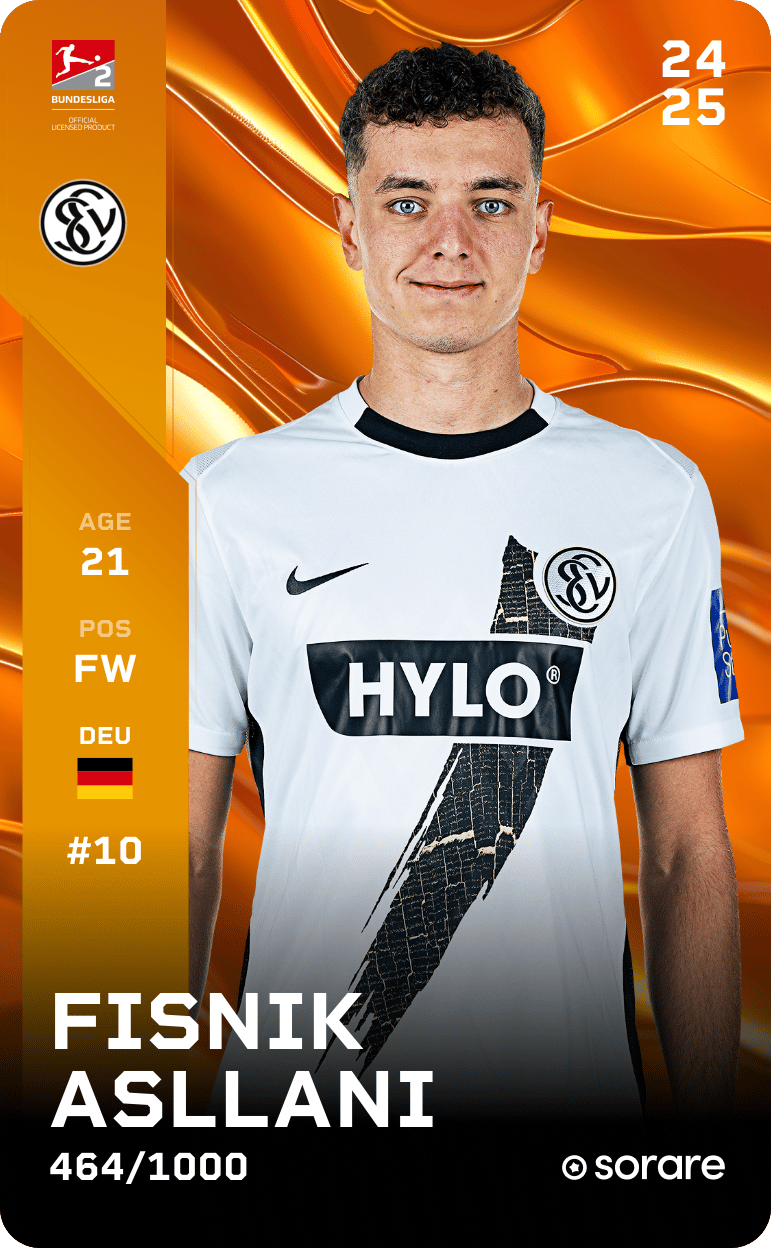 Fisnik Asllani 2024-25 • Limited 464/1000
