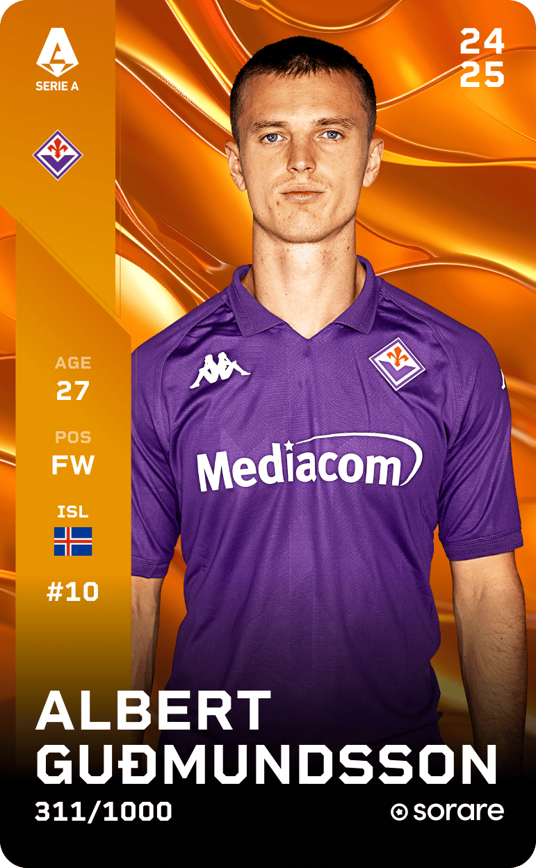 Albert Guðmundsson 2024-25 • Limited 311/1000