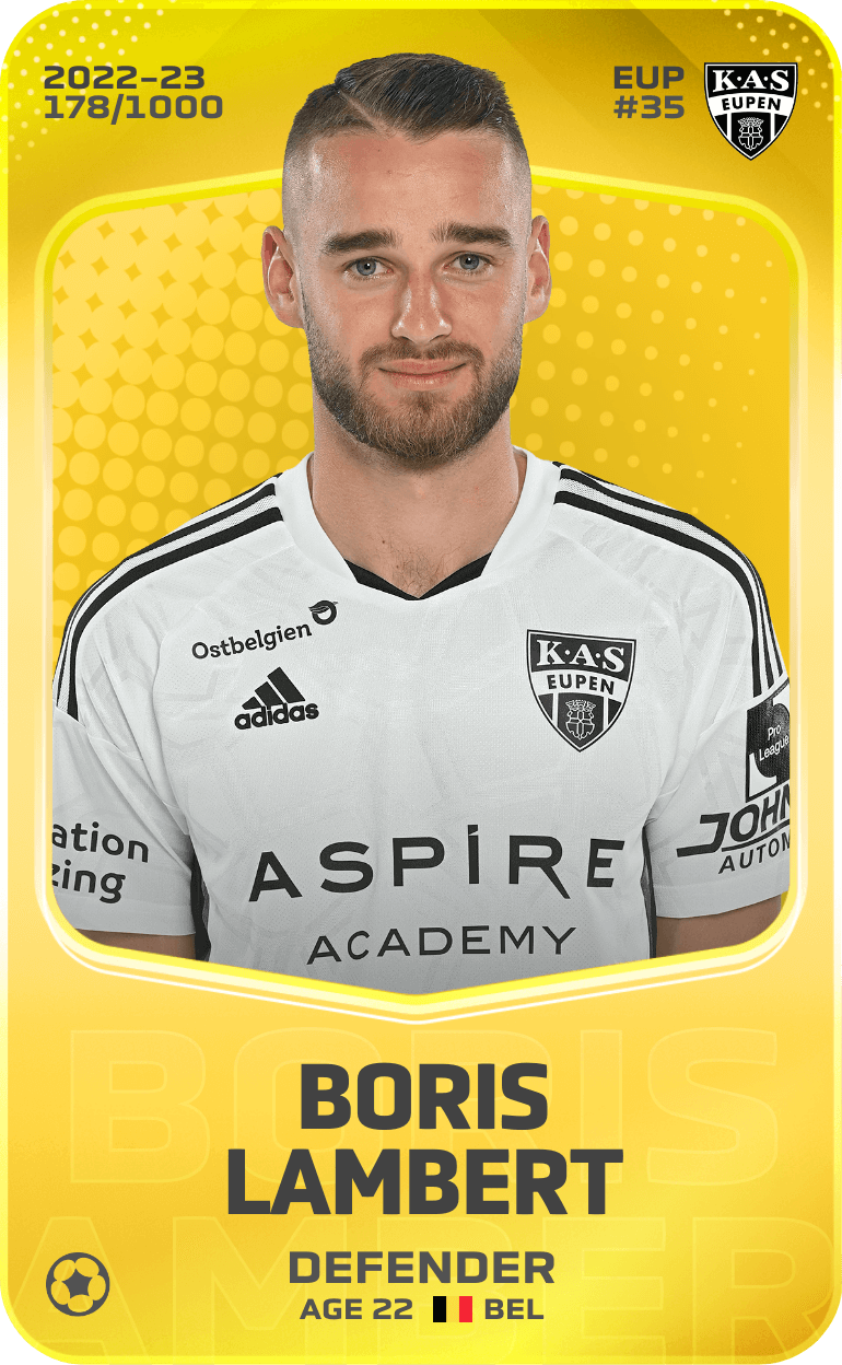 Boris Lambert 2022-23 • Limited 178/1000