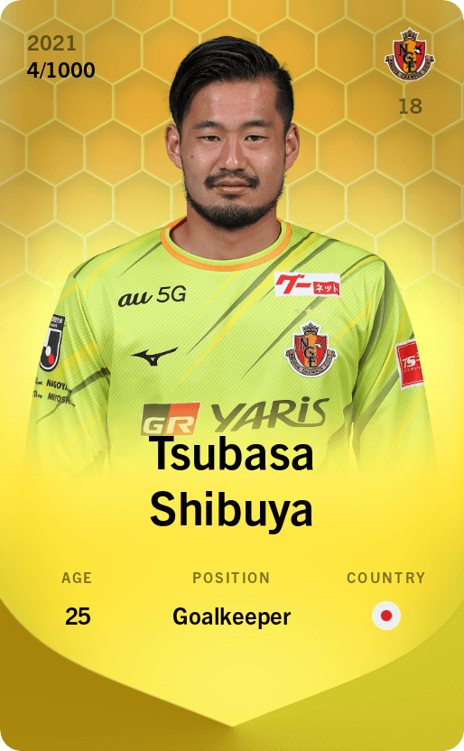 Tsubasa Shibuya 2021-22 • Limited 4/1000