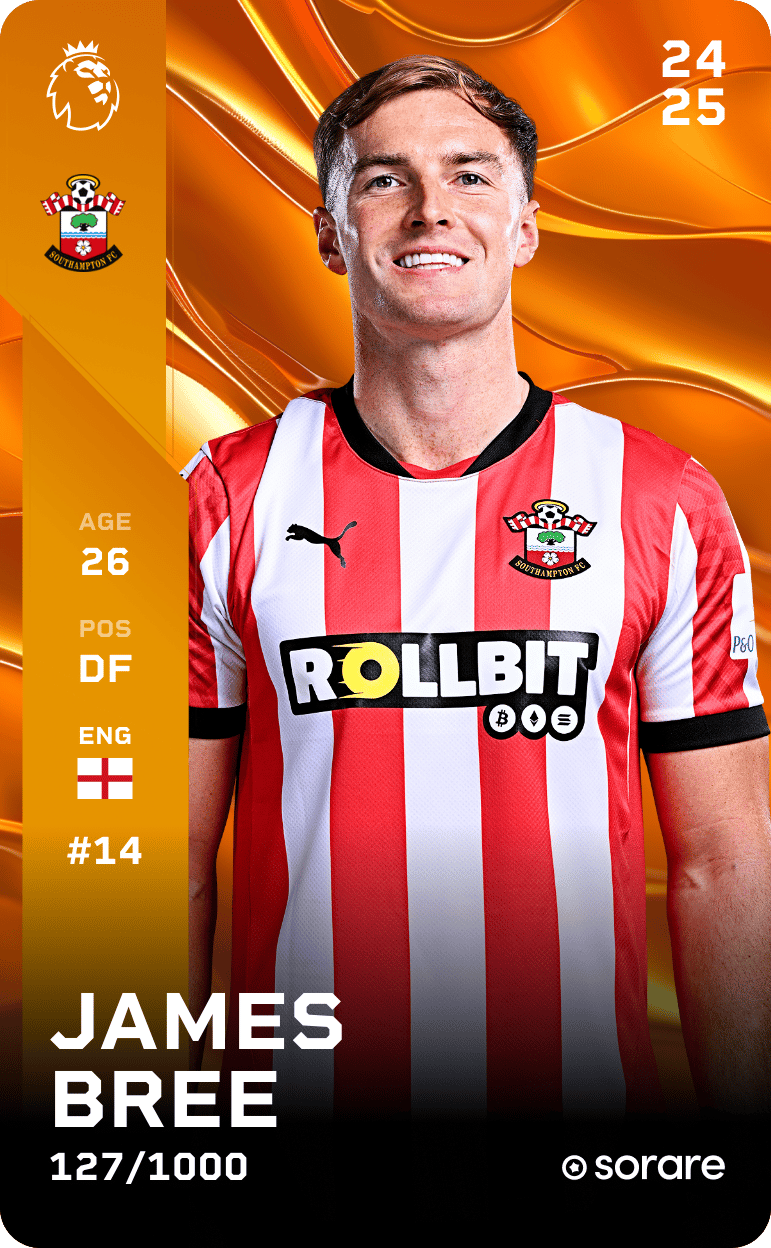 James Bree 2024-25 • Limited 127/1000